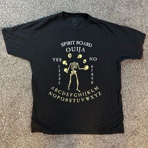 Ouija Spirit Board T-shirt Tee by Call Your Mother (L) Large Black